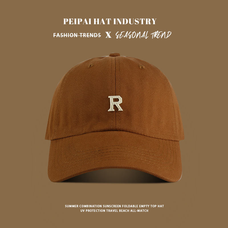 Gorra de béisbol, cara coreana, ala de sombrero pequeña ensanchada, mujer, pómulos, circunferencia de la cabeza grande, sombrero para el sol profundo, sombrero de visera rojo, hombre