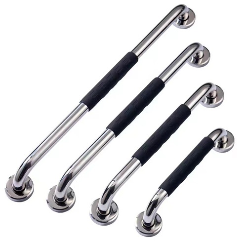Handrail stainless steel toilet bathroom barrier-free elderly disabled safety anti-slip anti-fall toilet handle railing