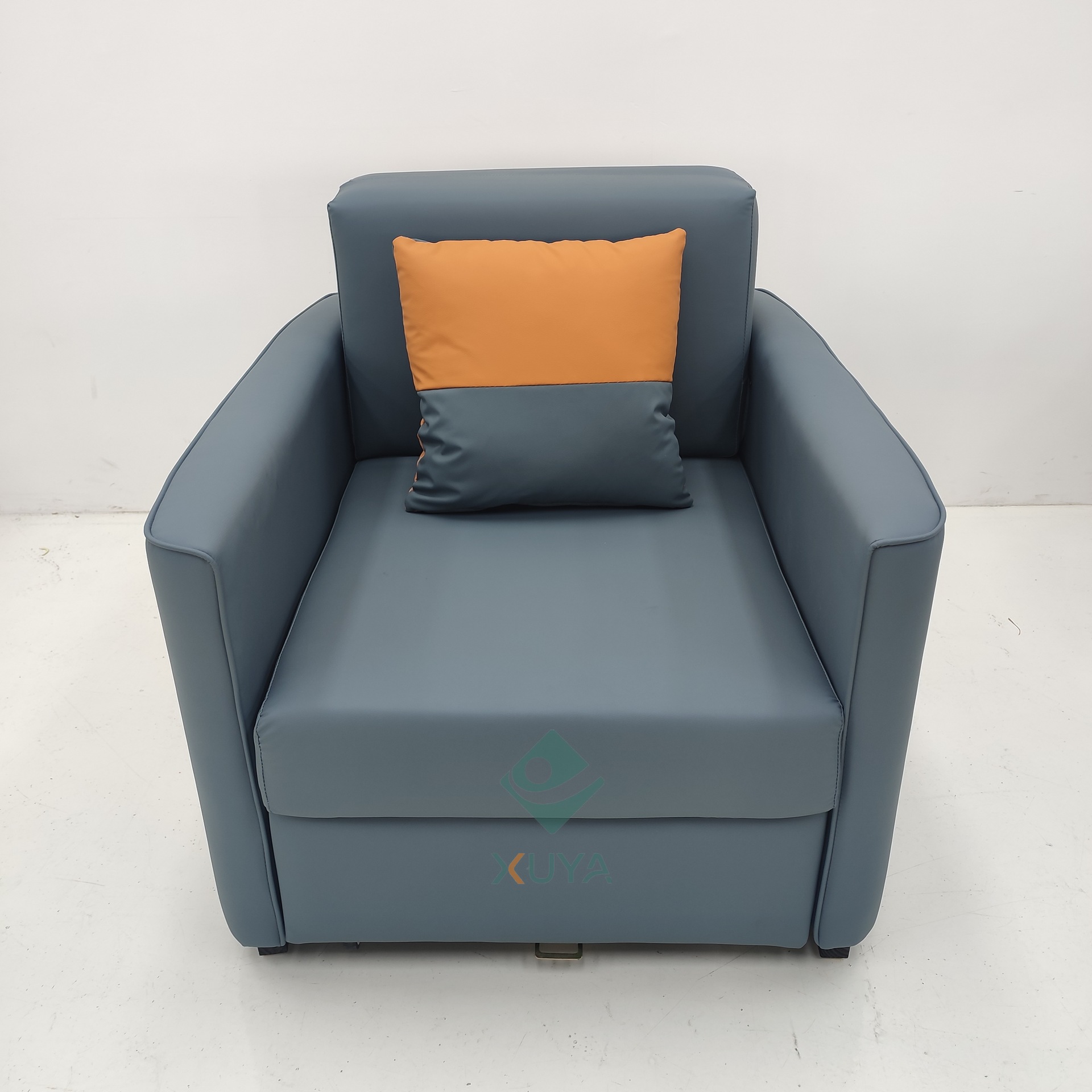 Sofá cama multifuncional de doble uso de una habitación, sala de estar, balcón, pequeño tipo de casa, sofá de almacenamiento plegable para una sola persona image 1