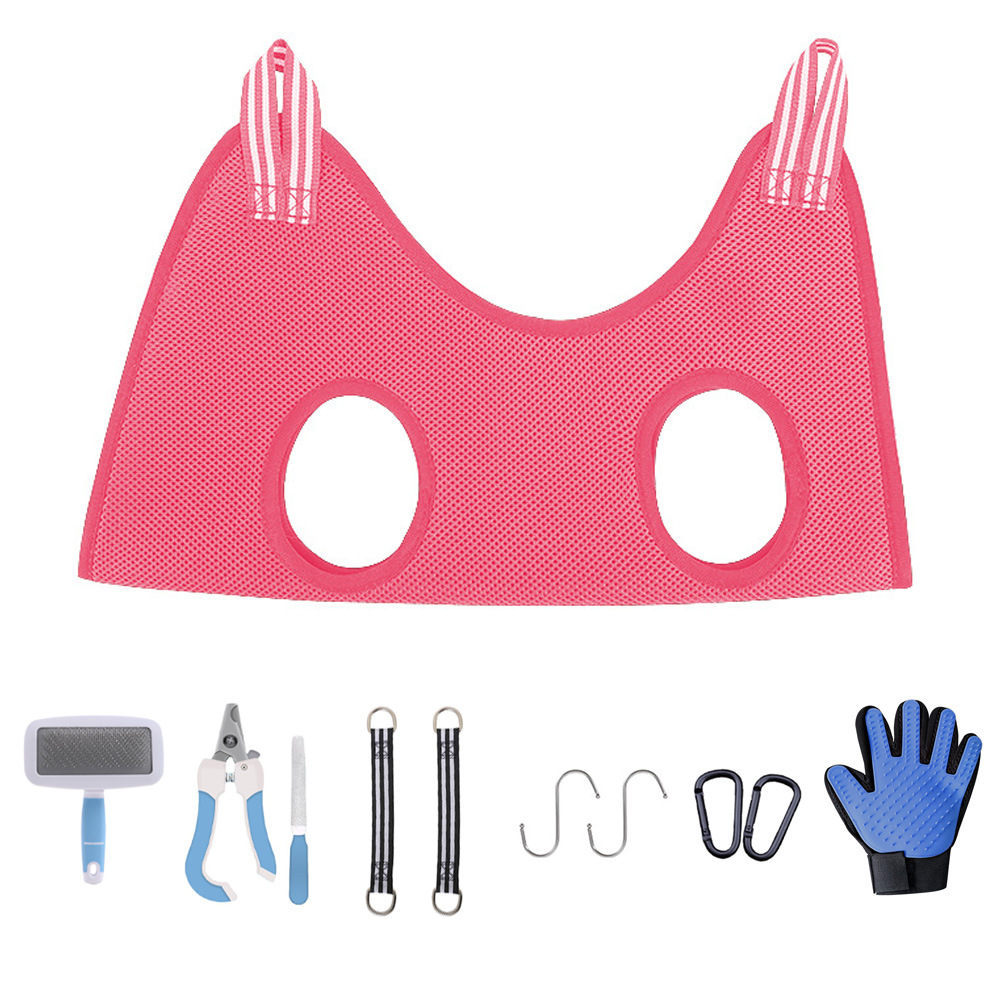 Mascotas de aseo transfronterizas, gatos, perros, uñas, perros, gatos pequeños y medianos, hamacas de limpieza, suministros para mascotas