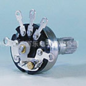 厂家直销R17mm开关电位器，音量调节电位器,10K电位器