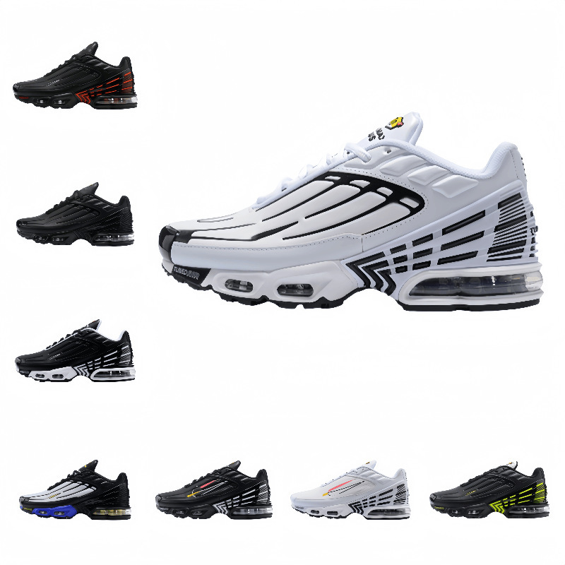 Putian Cross-Border Maxplistn Leather Air Cushion Running Shoes Men's Sports Shoes Wholesale