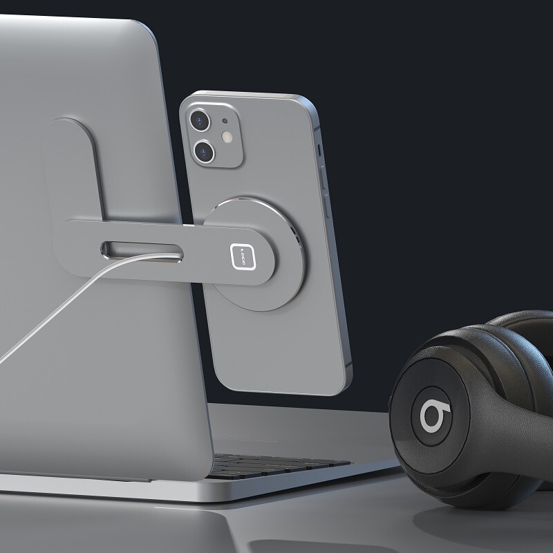 マグセーフマグネット15wワイヤレス充電器携帯電話スタンドアップル12/13/14/15パソコンスタンド|undefined