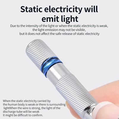 Static Rod/Key Bag eliminator, human body static