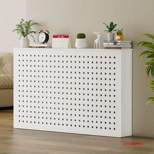 Floor Heating Manifold Cover Radiator Cover Decorative Perforated Board Radiator Cover Four-Sided Radiator Valve Cover Cabinet