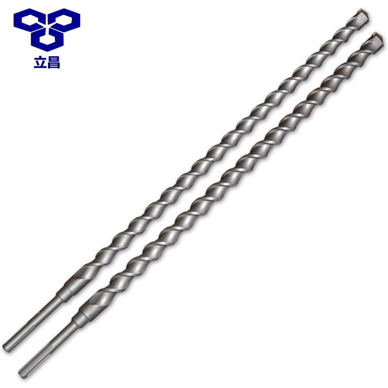 五坑冲击钻头GBH5-38D电锤加长穿墙水泥墙混凝土钻头一米电锤钻头