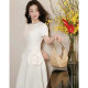 Shenzhen 024 New Nanyou Women's Wear European-style French High-end Elegant Three-dimensional Rose A- character Long dress Women