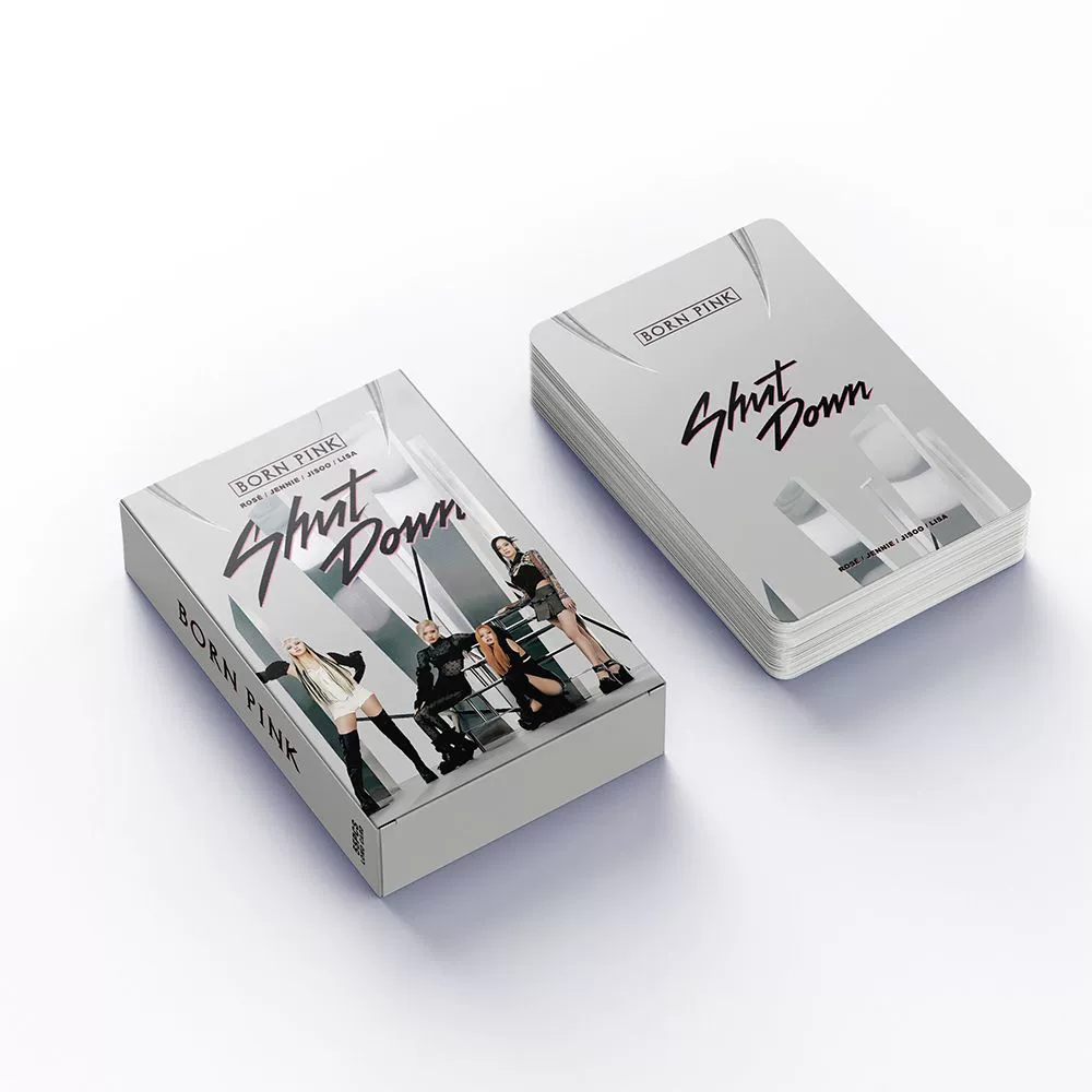 Подходит для новой обложки альбома Blackpink?small card поддерживающий вентилятор фан новый постер фото lisa Jin Zhixiu Pucai YOMO