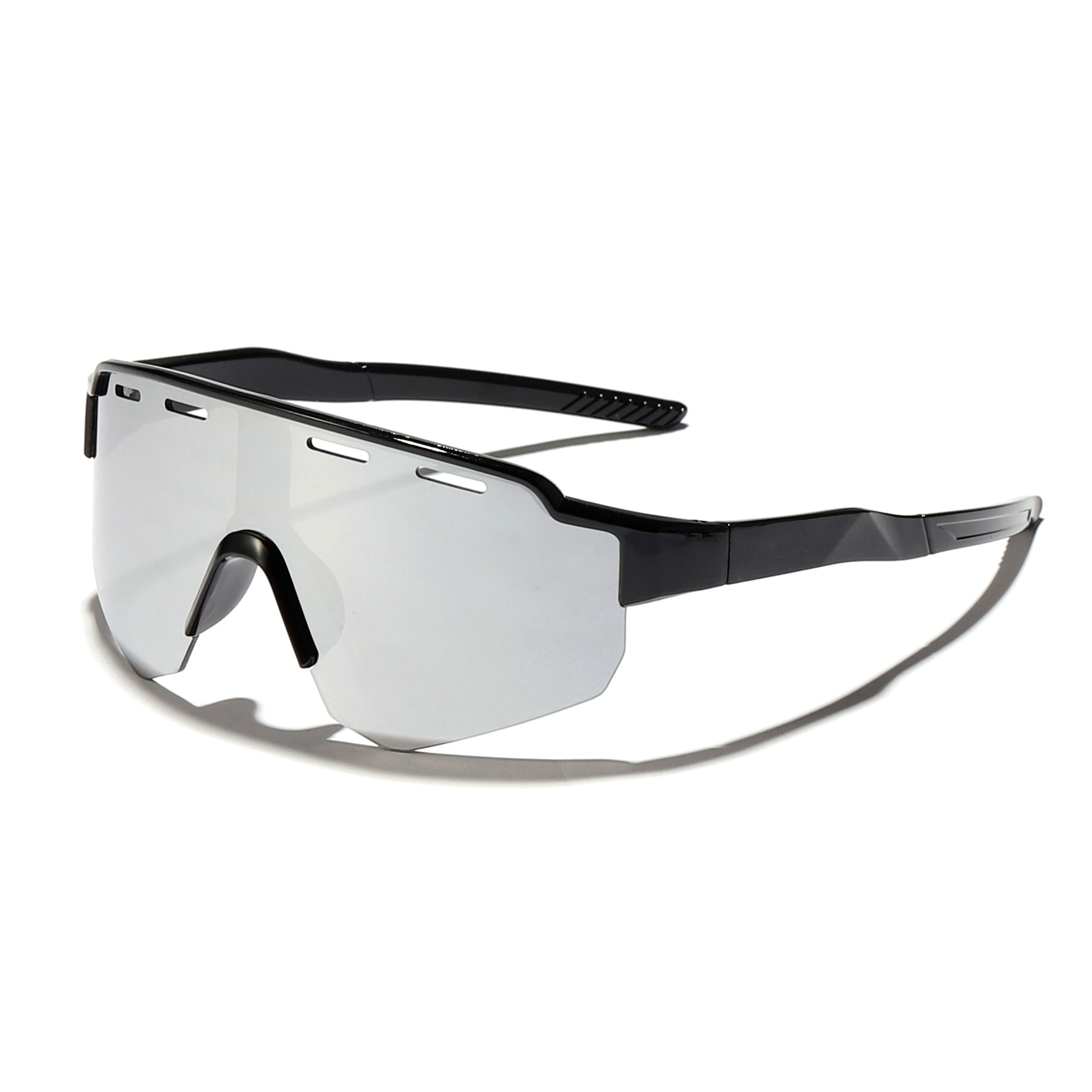 Nuevo estilo transfronterizo para niños, ciclismo al aire libre, gafas deportivas a prueba de viento y geniales, gafas de sol anti-ultravioleta de montura grande para niños y niñas