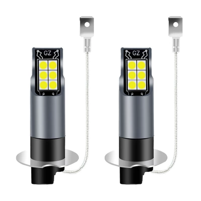 Fog lamp Car LED Fog Lights - h3-white-light