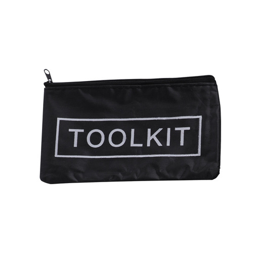 Car-mounted tool bag canvas zipper bag multi-functional Oxford cloth tool bag wrench hardware tool storage bag