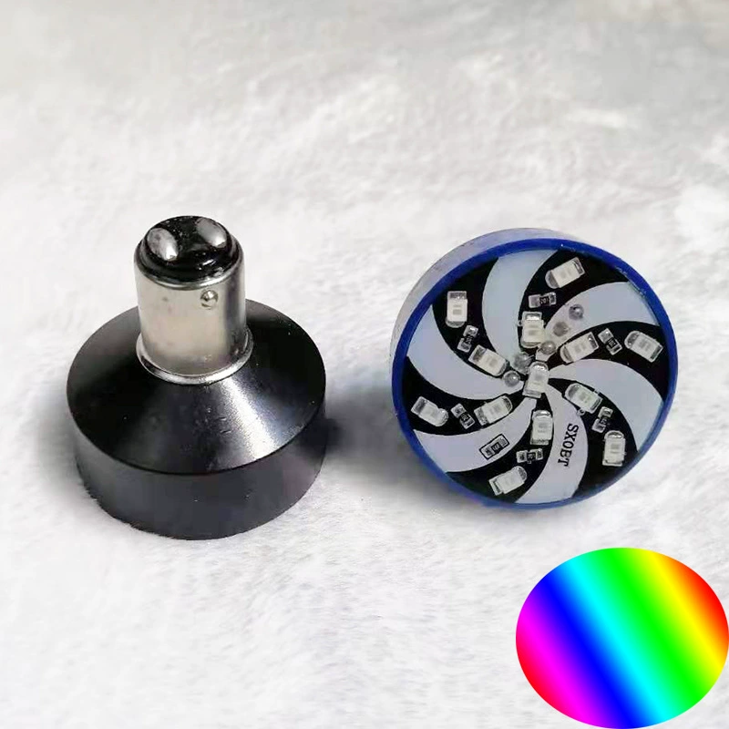 Светодиодный красочный вращающийся вспышка для мужчин и женщин