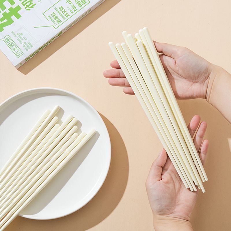 palillos de aleación de alta calidad para el hogar nuevo estilo de banquete antideslizante antimoque de hotel restaurante palillos resistentes a altas temperaturas