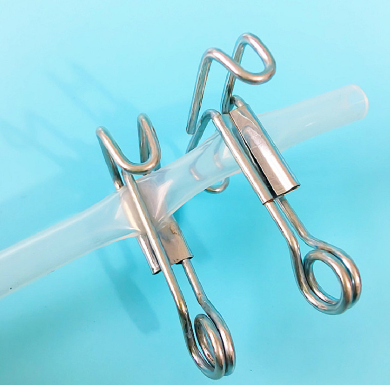 弹簧止水夹化学实验耗材止水夹 实验室用橡胶管乳胶管止水夹