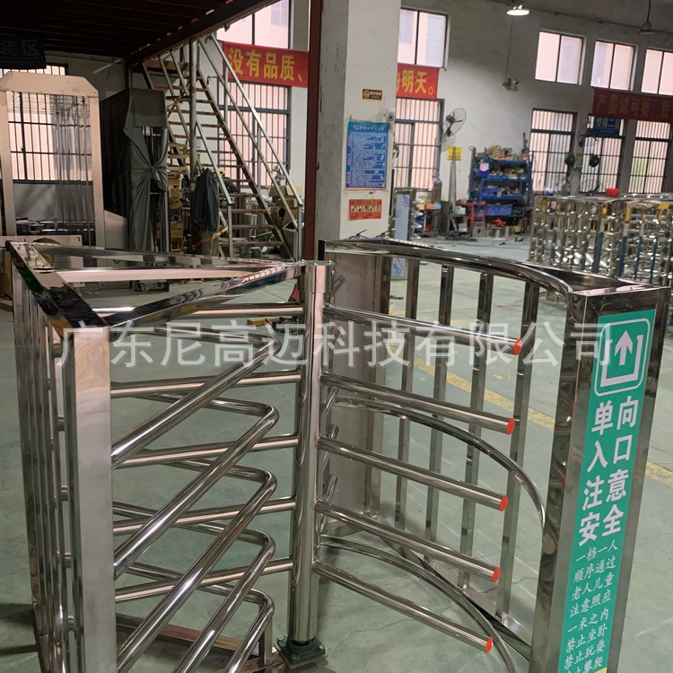 旋转门江苏昆山宜兴太仓海安沐阳火车站景区半高单向门不锈钢转闸