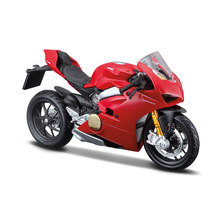 Bburago比美高1:18摩托车合金模型宝马KTM雅马哈机车摆件玩具车男