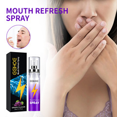 EELHOE Fresh Oral Spray Cleans Bad Breath Oral Odor Fresh Breath Deodorizing Portable Spray