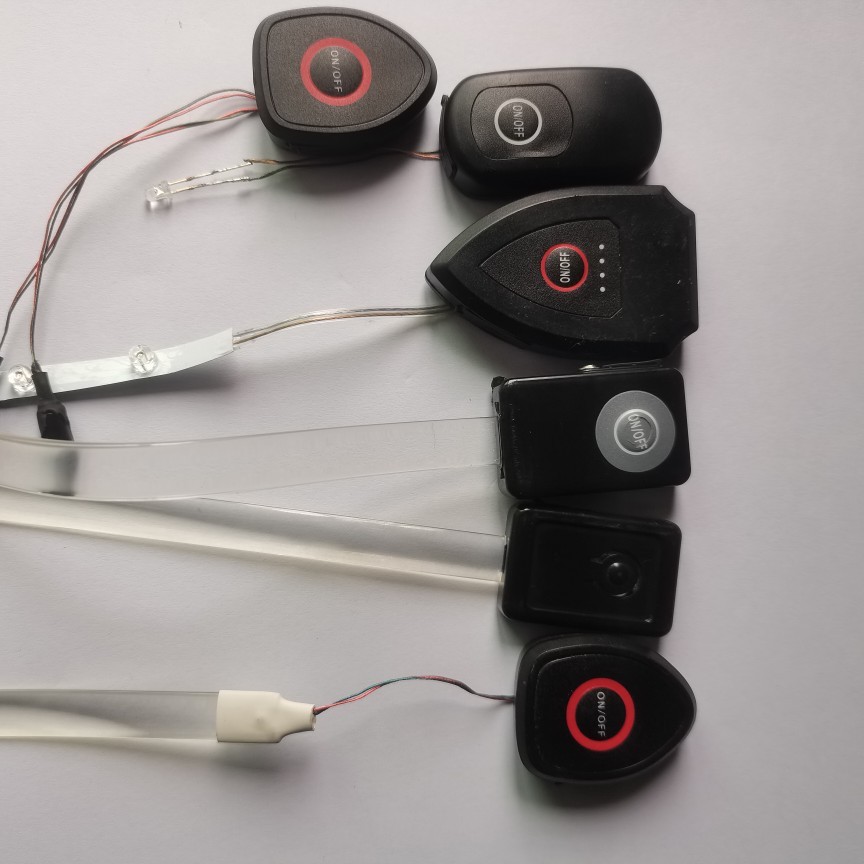 Factory Luminous Vest Movement Electronic Accessories Shell Luminous Accessories Waterproof Movement Luminous Collar Movement Wholesale