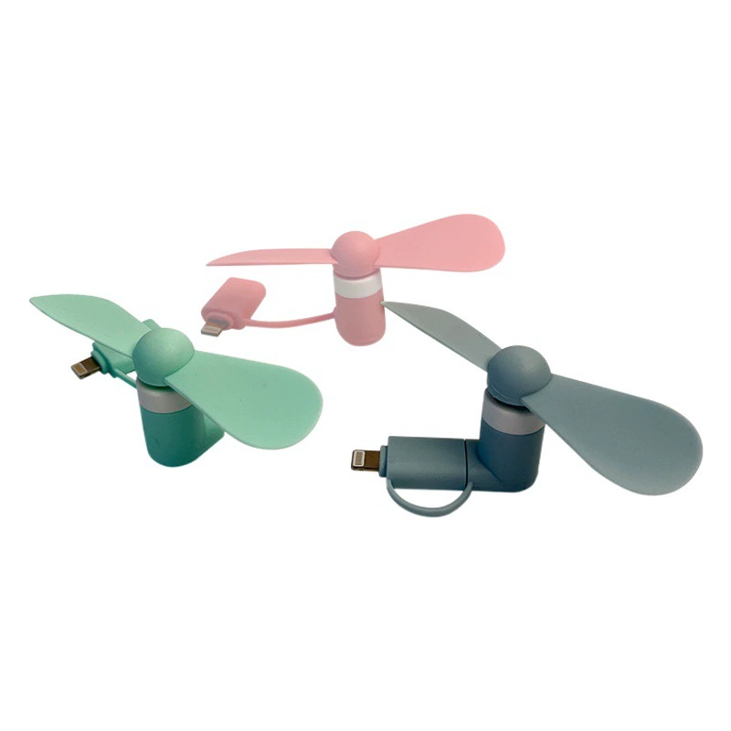 Маленький вентилятор для мобильного телефона Macaron типа c мини-вентилятор для мобильного телефона Apple Android небольшой вентилятор в наличии