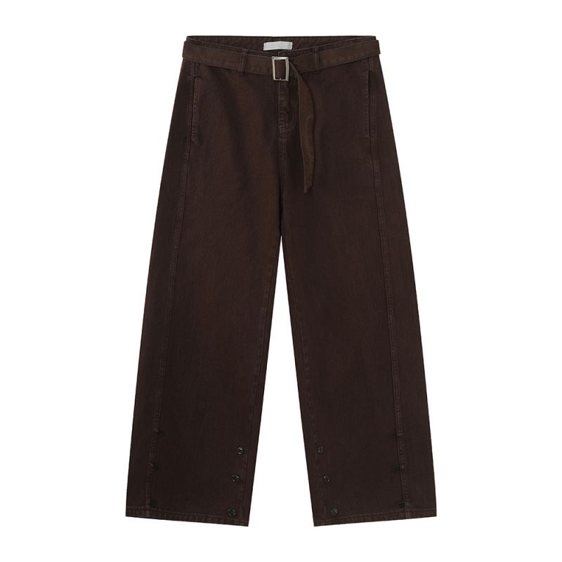 MTLCLOTHES男装|复古做旧高级感ins纯棉工装牛仔套装|undefined