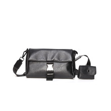 2025新款潮牌复古格子胸包韩版男士时尚单肩小挎包胸前后背包潮包