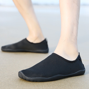 2021 Cross-border Men's Thickened Soft Bottom Non-slip Swimming Shoes Snorkeling Women's Quick-drying Beach Shoes Diving Shoes Traceway Shoes Running