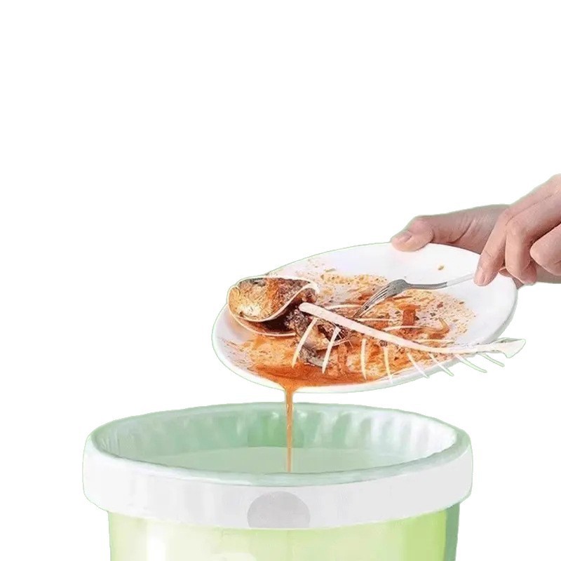 家庭用ゴミ袋 厚手 手提げ式 巾着袋 キッチン用 特厚 中・大サイズ 生ゴミ用ビニール袋|undefined