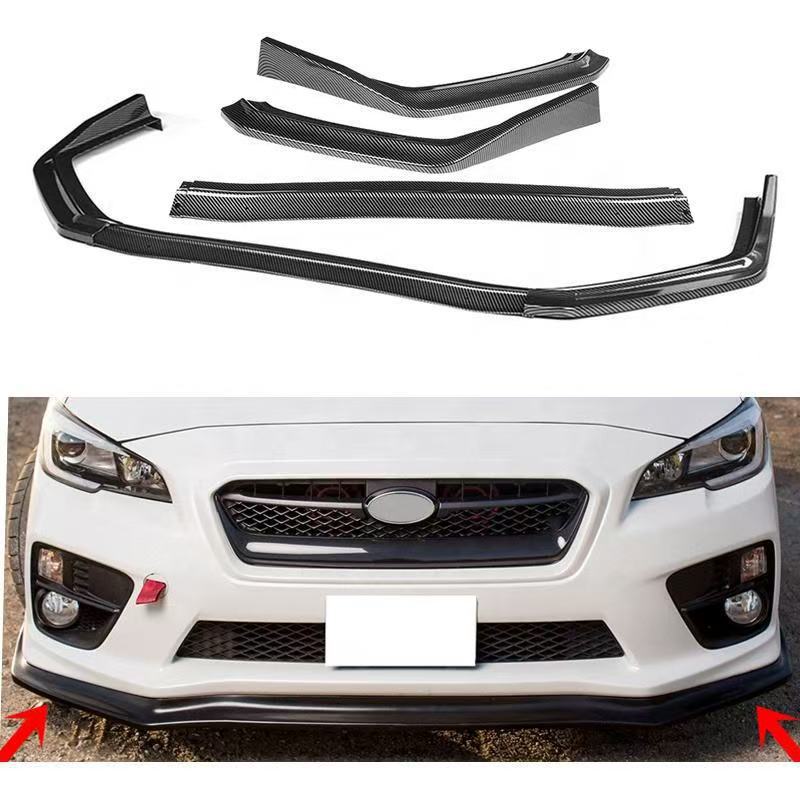 Suitable for 2015-2021 Subaru STI three-section front lip Subaru WRX CS Style JDM