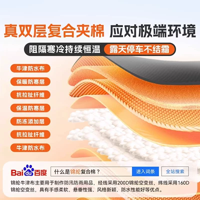 protection, thickened half-car cover, Car snow shield