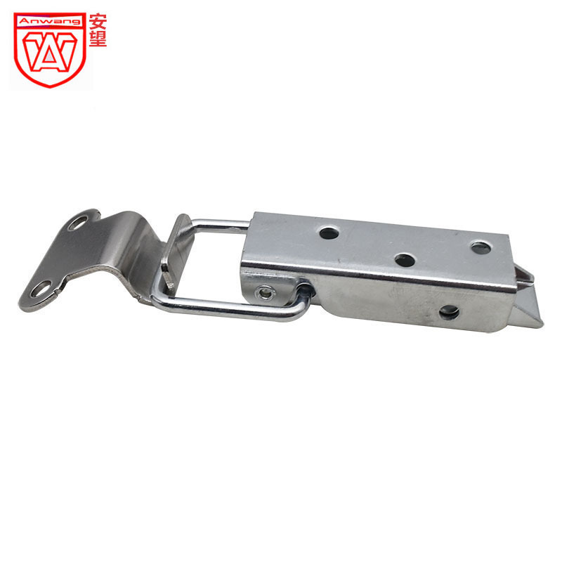 AW / Anwang cerradura de automóviles de nueva energía cerradura sujetador de gabinete sujetador de caja larga hebilla 505A6 hierro galvanizado