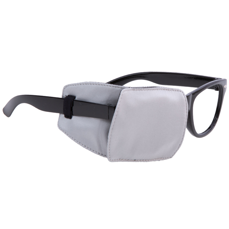 Gran cubierta negro máscara de ojo de los niños monocular estrabismo ambliopía sombreado formación corrección bloqueo parche ocular protección ocular