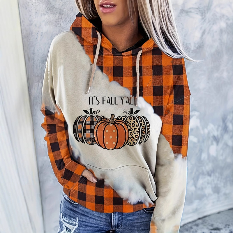 Cross-Border Hot-Selling Women's Casual Fashion Round Neck Pullover Hoodie Western Ethnic Style Retro Printed Women's Top Hoodie
