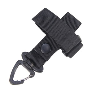 Factory supply anti-lost glove buckle military fans outdoor multi-purpose tactical mountaineering rope webbing keychain
