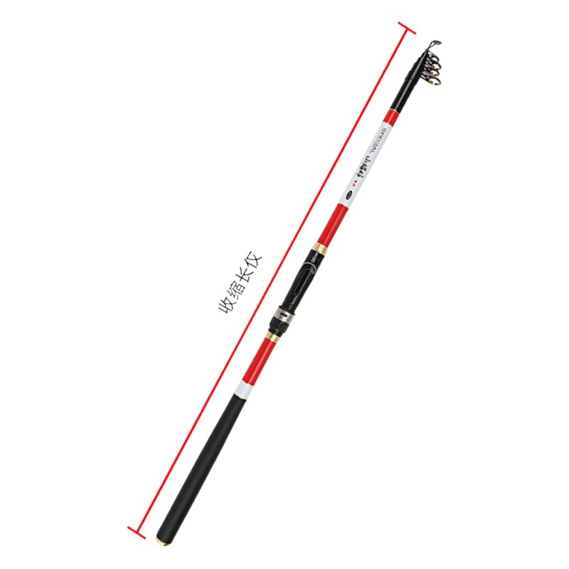 Cola suave sección corta de carbono caña de pescar de roca pequeña explosión balsa varilla flotador resbaladizo varilla de mar gran anillo guía caña de pescar artes de pesca al por mayor transfronteriza