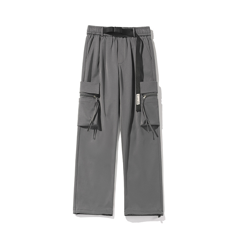 Outdoor Windproof And Waterproof Men's Tactical American-style Functional Parachute Pants, New Spring Straight Loose_voghion.com