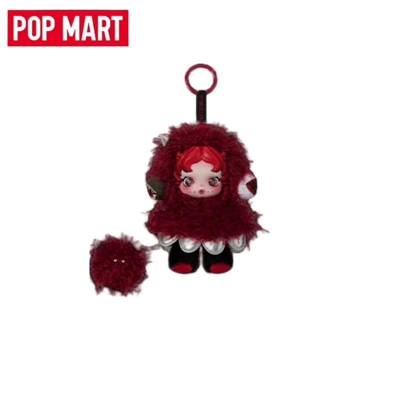 POPMARTSKULLPANDA不眠剧场搪胶毛绒挂件SP光织园盲盒|undefined