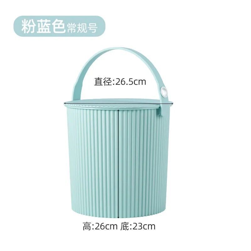 파스텔 블루 중간 사이즈 10L (두께 강화 675g)
