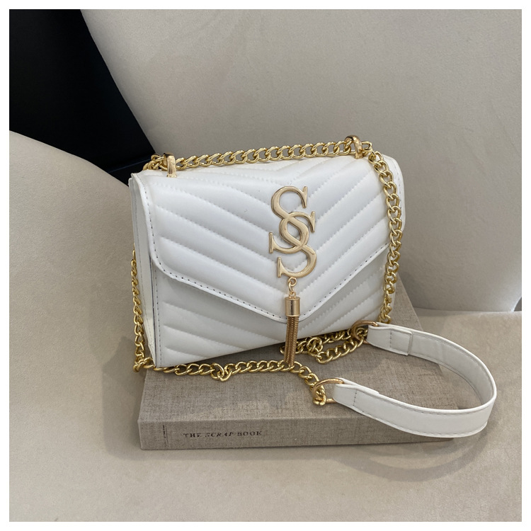 Damen Handtasche Im Western Stil Mit Kette Und Umhängefunktion_voghion.com