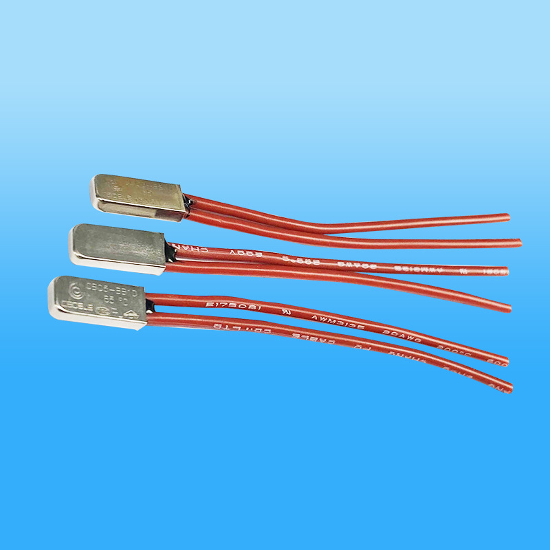 小型热保护器BR-BRD 30°C-135℃常开常闭型过载保护器5A 2A 250V