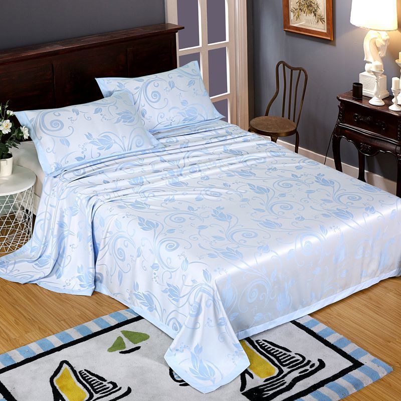 Bamboo fiber summer sleeping mat Three summer Double sheet fold 1.8 rice 1.5 M can be One piece On behalf of