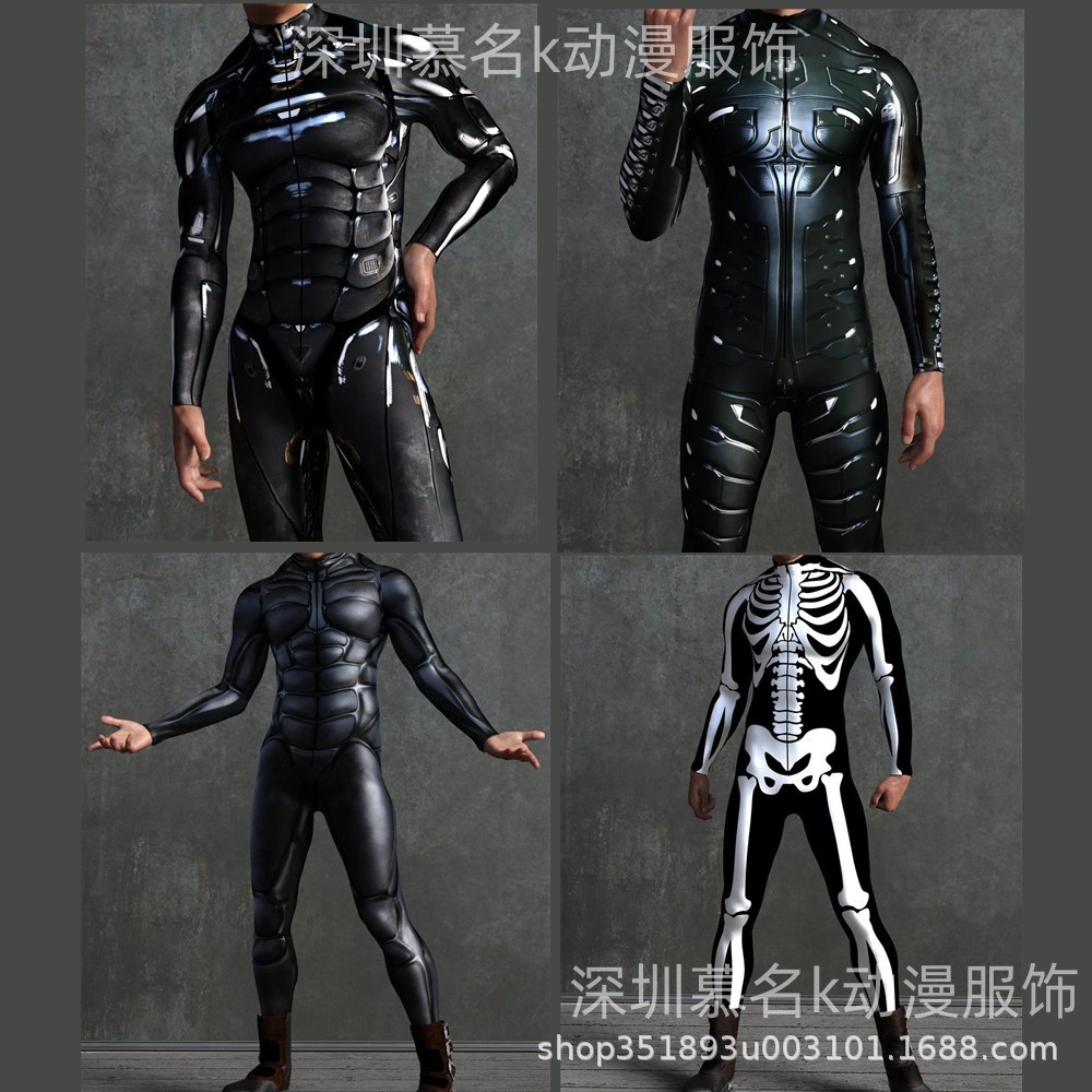 20.23 million Holy Festival New Tight 3D Digital Print Adult cosplay Costume