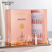 Mengxi Blue Sheep Placenta Рекомбинантный коллаген Осветляющая и осветляющая эссенция Увлажняющий, увлажняющий, против морщин, укрепляющий, успокаивающий уход за кожей