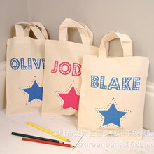 厂家批发新款帆布袋男女式文艺环 保购物袋单肩斜挎帆布包制作