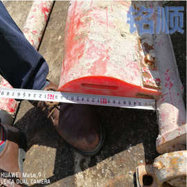 供应200mm聚氨酯清扫器刮板 头部滚筒清扫器 空段清扫器图片