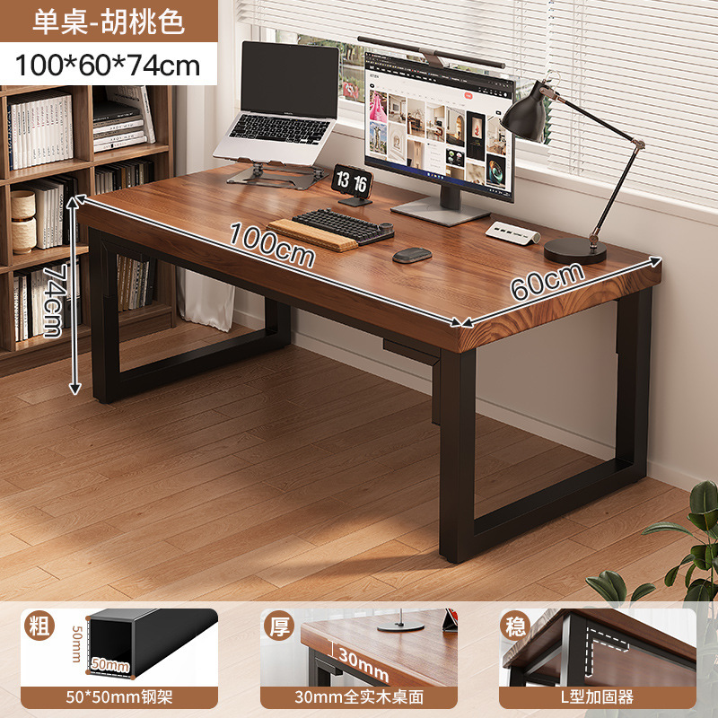 Escritorio de computadora sencillo para el hogar, escritorio de oficina minimalista y económico, escritorio para dormitorio, escritorio para habitación de alquiler, escritorio para escribir