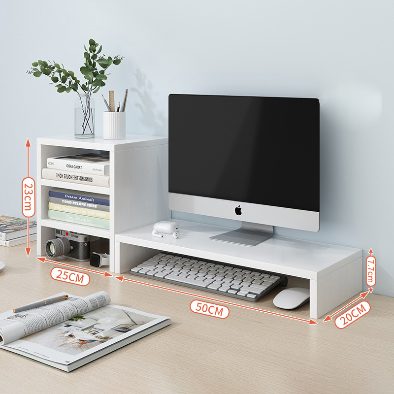 단일 레이어 + 3 레이어 캐비닛 흰색