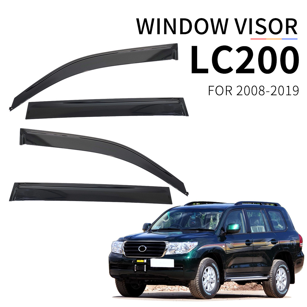 Window Visor for Toyota Land Cruiser 03-25 LC100 200 300 Series