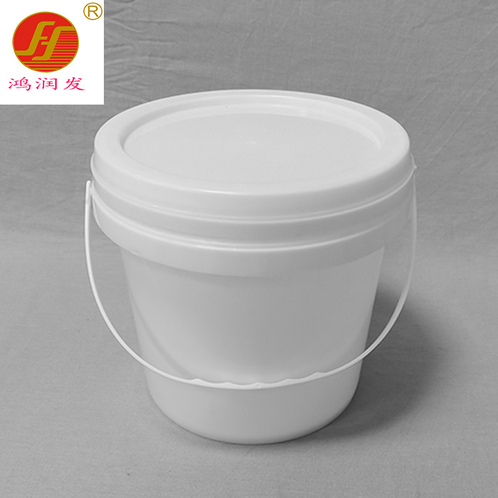 直销加厚密封4.5L塑料胶桶食品级医药化工桶油漆涂料PP原料桶