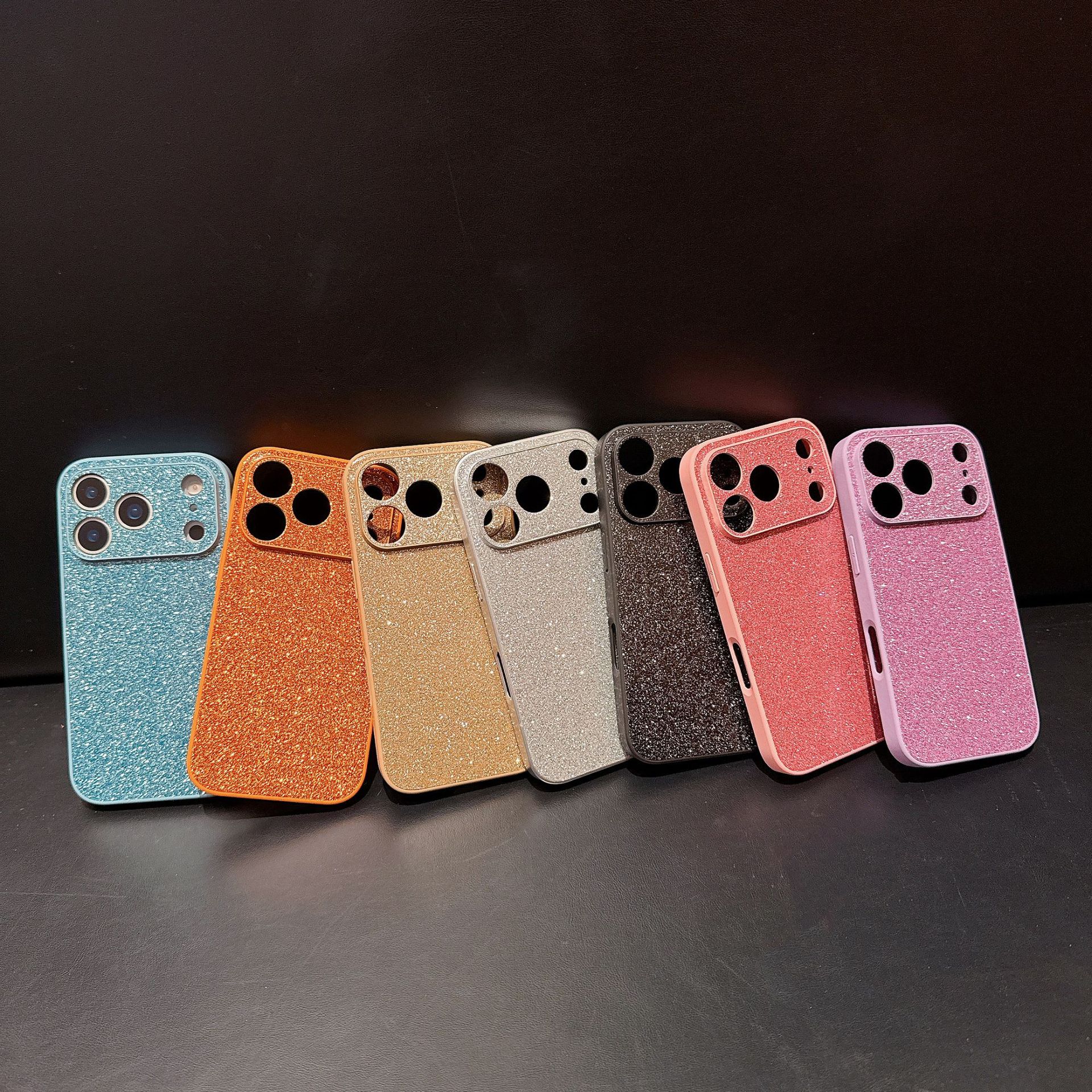 Para iPhone17 ProMax, polvo de lujo, estuche de teléfono celular, estuche de protección contra caídas, Apple 17 Premium, viento simple. image 5