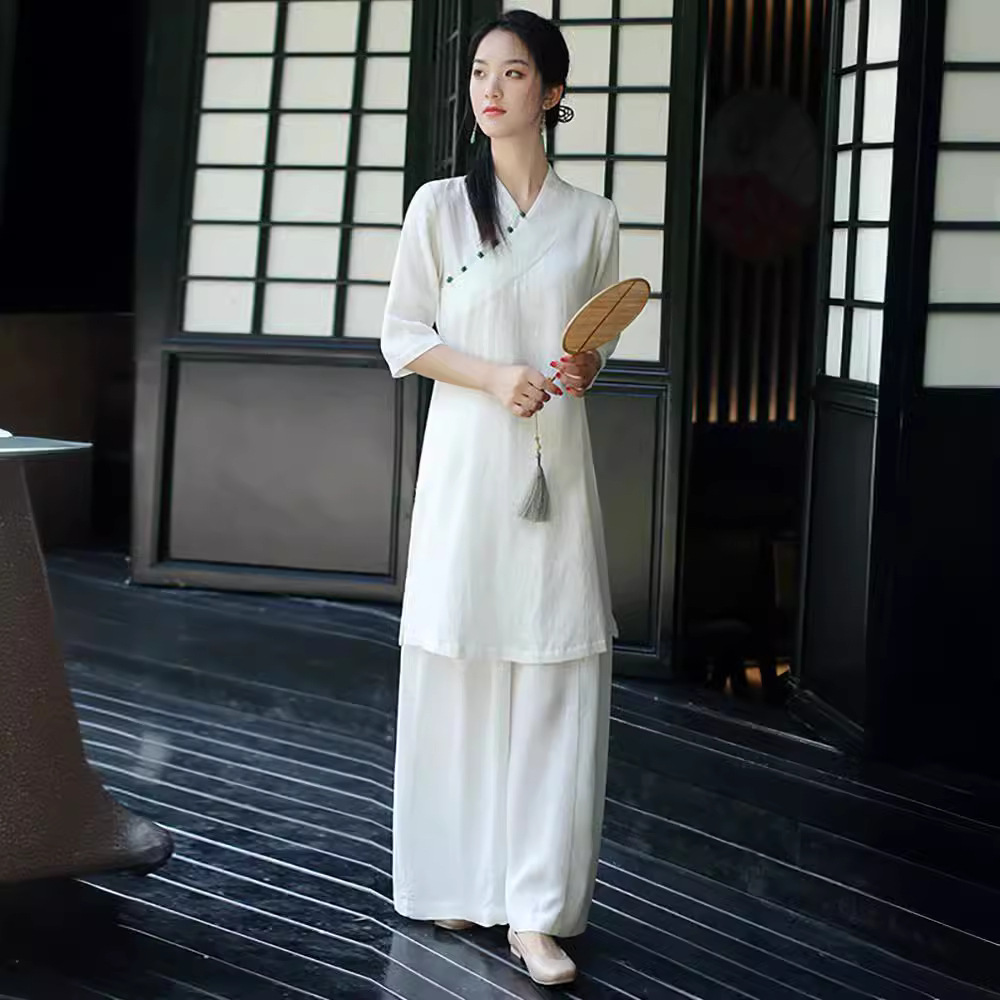 Hanfu improved cheongsam shirt